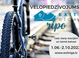 Aicina piedalīties velopiedzīvojumā “EXIT RĪGA ripo"