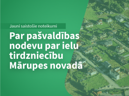 Jauni saistošie noteikumi par nodevu ielu tirdzniecībai Mārupes novadā