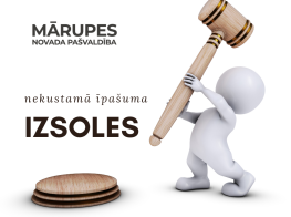 Paziņojums par nekustamā īpašuma izsoli