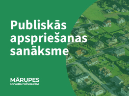 publiskās apspriešanas sanāksme