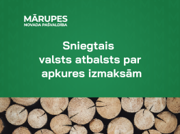Novembrī iedzīvotājiem izmaksāti 49 tūkstoši eiro malkas, granulu, brikešu un elektroenerģijas izmaksu sadārdzinājuma kompensācijai