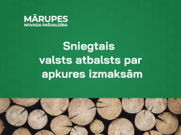 Decembrī iedzīvotājiem izmaksāti 11 tūkstoši eiro malkas, granulu, brikešu un elektroenerģijas izmaksu sadārdzinājuma kompensācijai