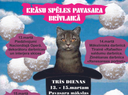 Krāsu spēles skolēnu pavasara brīvlaikā!