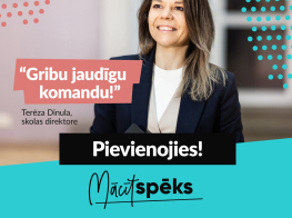 Profesionāļus ar augstāko izglītību aicina kļūt par “Mācītspēks” skolotājiem