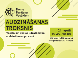21. aprīlī vecāki aicināti uz domu darītavu "Audzināšanas troksnis"