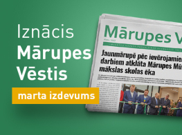 Izdots "Mārupes Vēstu" marta numurs
