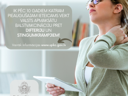 Imunizācijas nedēļā SPKC aicina pārbaudīt vakcinācijas pasi un pārliecināties par savlaicīgi veiktu vakcināciju un balstvakcināciju