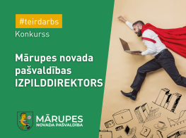 Izsludinām konkursu uz vakanto Mārupes novada pašvaldības izpilddirektora amata vietu