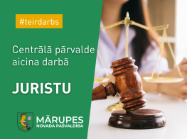 Centrālā pārvalde aicina darbā juristu