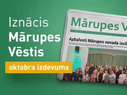 Izdots "Mārupes Vēstu" oktobra numurs