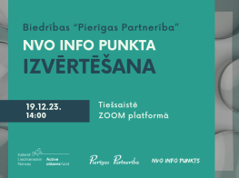 Biedrības “Pierīgas Partnerība” NVO Info punkta izvērtēšana