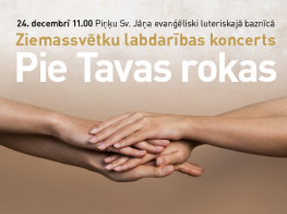 Babītes Kultūrizglītības centra popgrupas un Latvijas SOS bērnu ciematu asociācija aicina uz labdarības koncertu "Pie Tavas rokas"