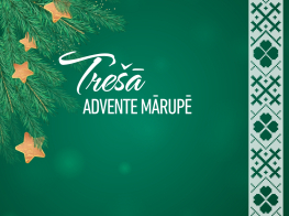 Trešās adventes pasākumi Mārupē