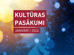 Kultūras pasākumi Mārupes novadā janvārī