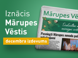 Izdots "Mārupes Vēstu" decembra numurs