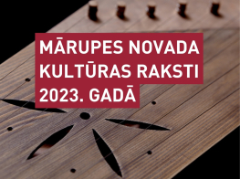 Mārupes novada kultūras raksti 2023. gadā