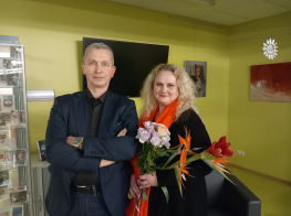 Piņķos viesojas detektīvu romānu rakstnieki – Maija Pohodņeva un Modris Pelsis