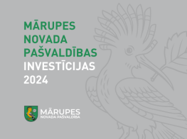 Mārupes novada pašvaldības investīciju projekti 2024