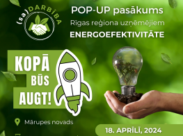 POP-UP pasākuma vizuālā informācija