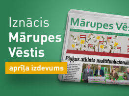 Izdots "Mārupes Vēstu" aprīļa numurs