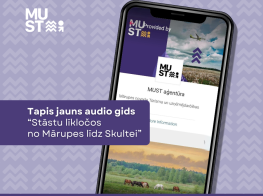 Tapis jauns audio gids “Stāstu līkločos no Mārupes līdz Skultei”