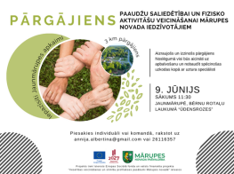 9. jūnijā aicinām uz pārgājienu Jaunmārupes apkaimē