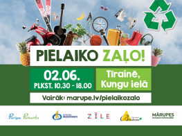 Pielaiko zaļo vizualizācija