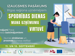 Uzņēmēji aicināti pieteikties divu dienu izaugsmes pasākumam "Spodrības dienas mana uzņēmuma virtuvē"