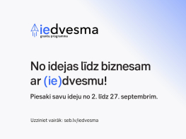 vizuālizācija grantu konkursam (ie)dvesma