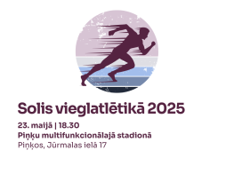 vizuālis ar uzrakstu Solis vieglatlētikā 2025