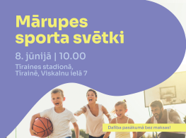 Vizuālis par Mārupes sporta svētkiem