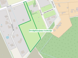 Detālplānojuma Lauviņas karte