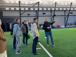Paides futbola halles apmeklējums Igaunijā.