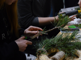 Egļu vainagu veidošanas meistarklase