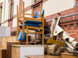 Lielgabarīta atkritumu savākšanas akcijas vizuālis