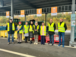 Pieredzes apmaiņas brauciena dalībnieki Zviedrijā