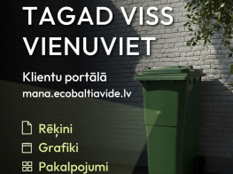 Tumšs fons ar konteineru un teksta grafiku