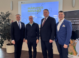 Vīriešu grupas kopbilde pēc pasākuma