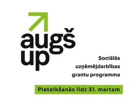 Augšup pieteikšanās līdz 31. martam 