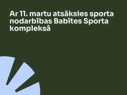 tumši zaļš fons ar teksta elementu grafiku