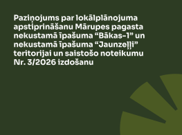 Tumši zaļš fons ar teksta grafiku