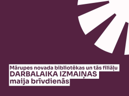 uz tumša fona info par darbalaika izmaiņām