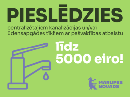 gaiši zaļš fons ar teksta un elementu grafiku