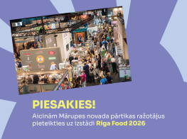 Piesakies Riga Food 2026