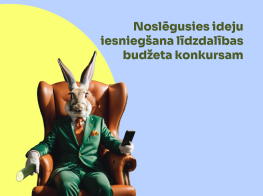 Noslēgusies ideju iesniegšana līdzdalības budžeta konkursam